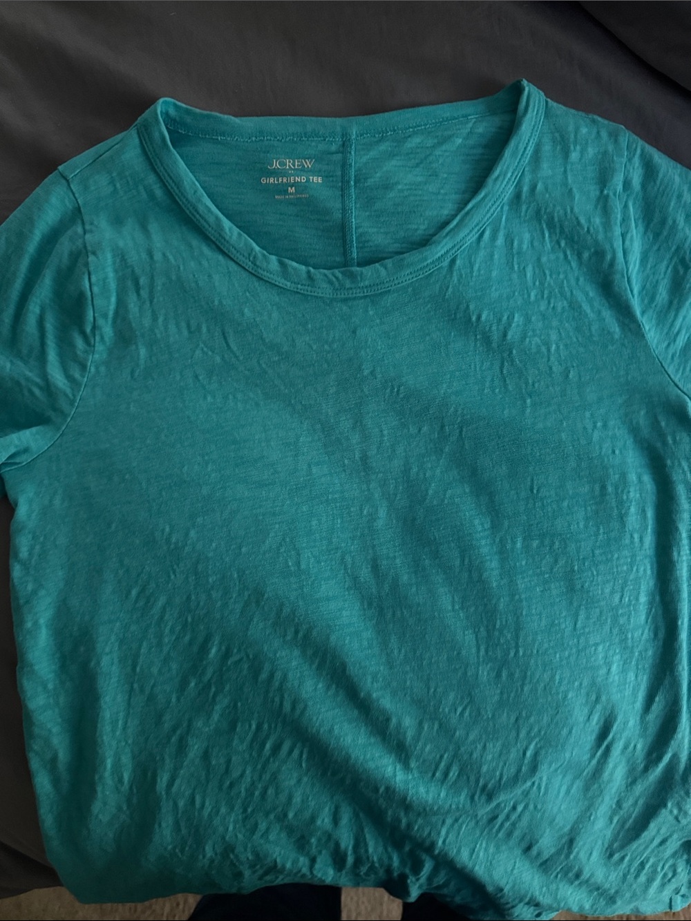 J. Crew Short Sleeve Signiture Girlfriend Tee